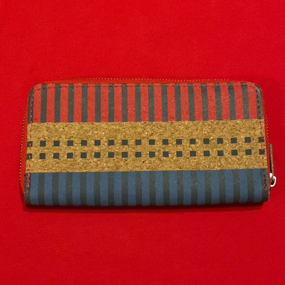 Maurice’s retro style cork wallet NWOT - Picture 2 of 3